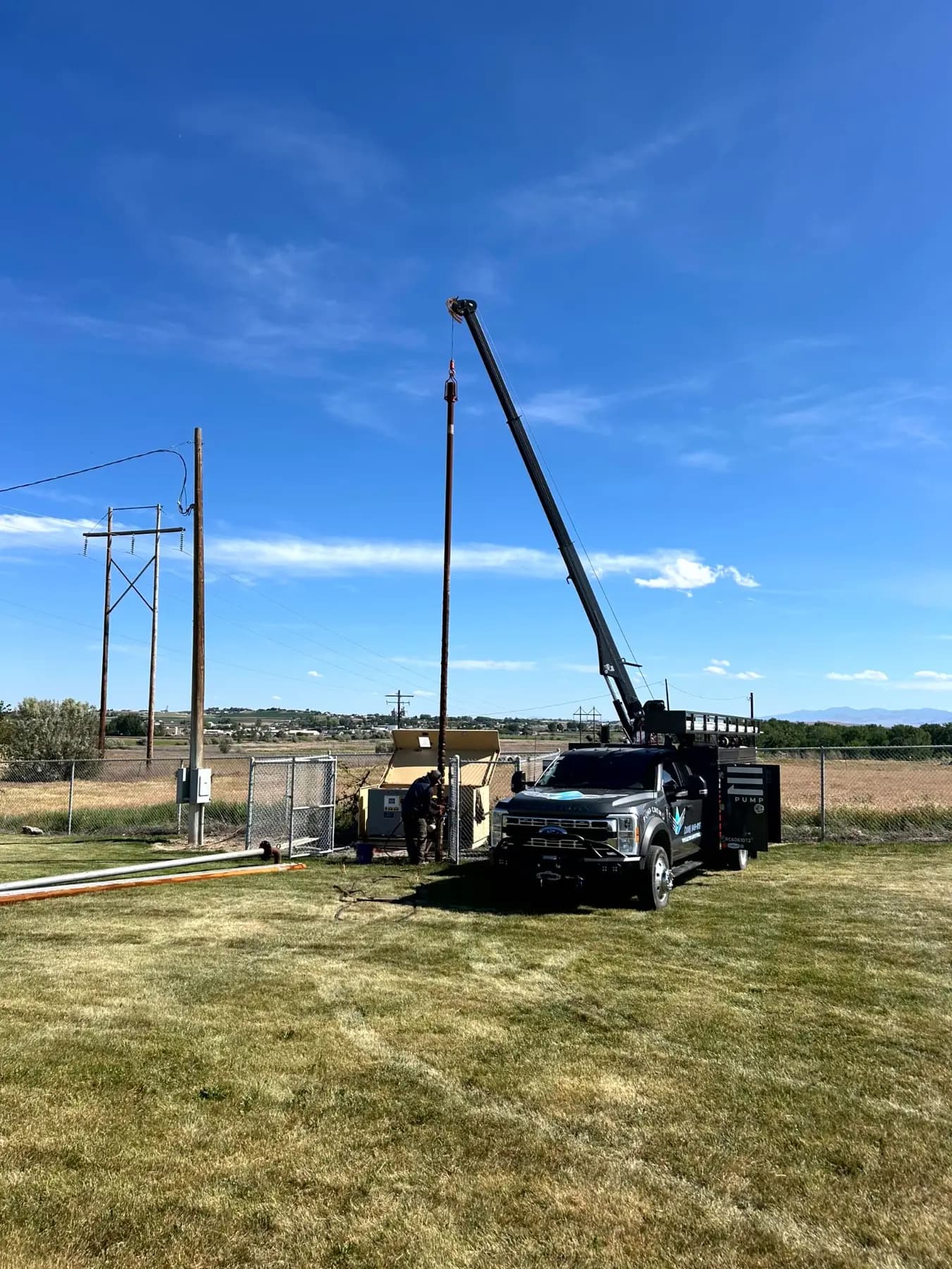 Elite Pump & Water Systems: Rural water-system project