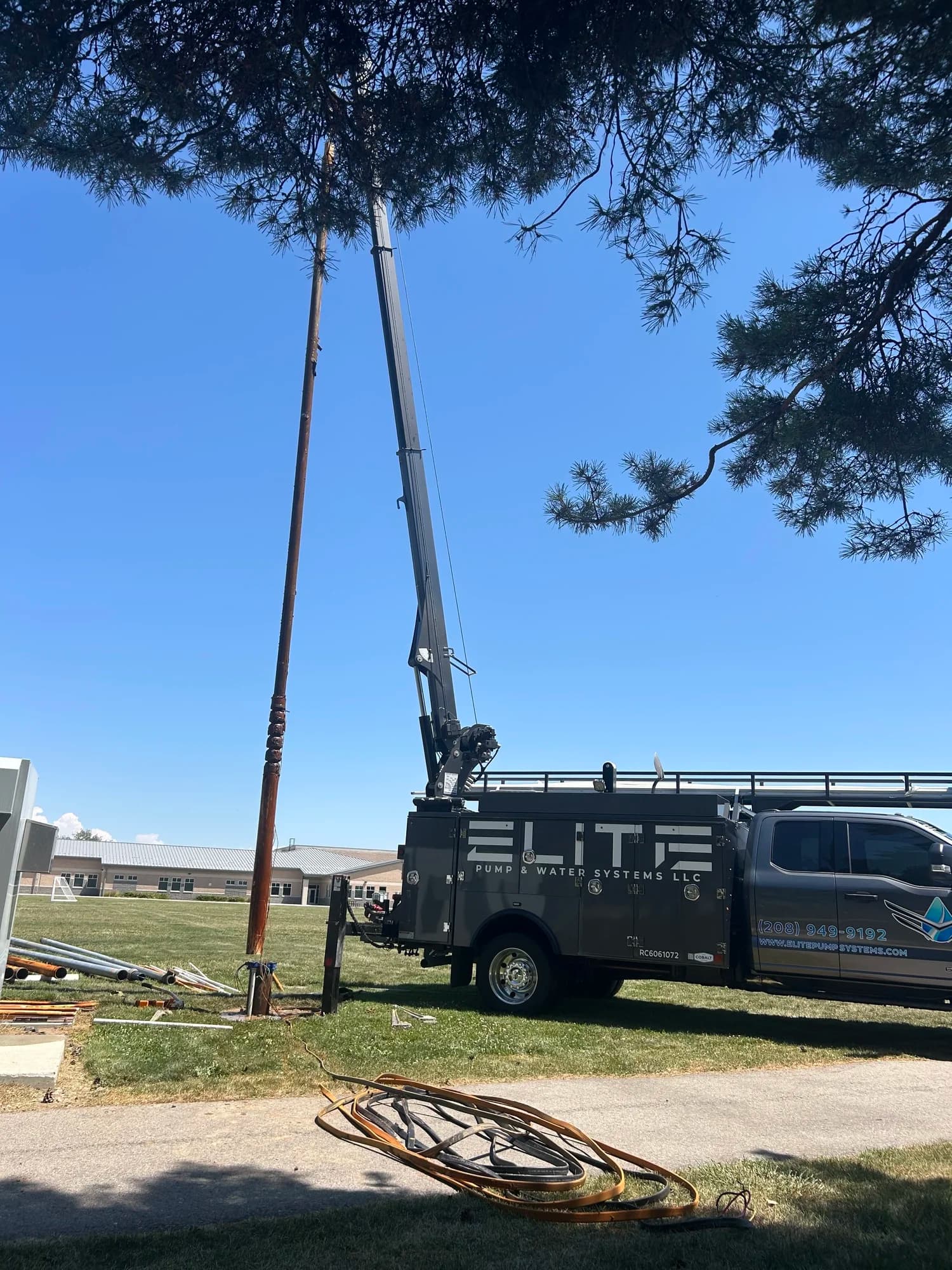 Elite Pump equipment at an Idaho project