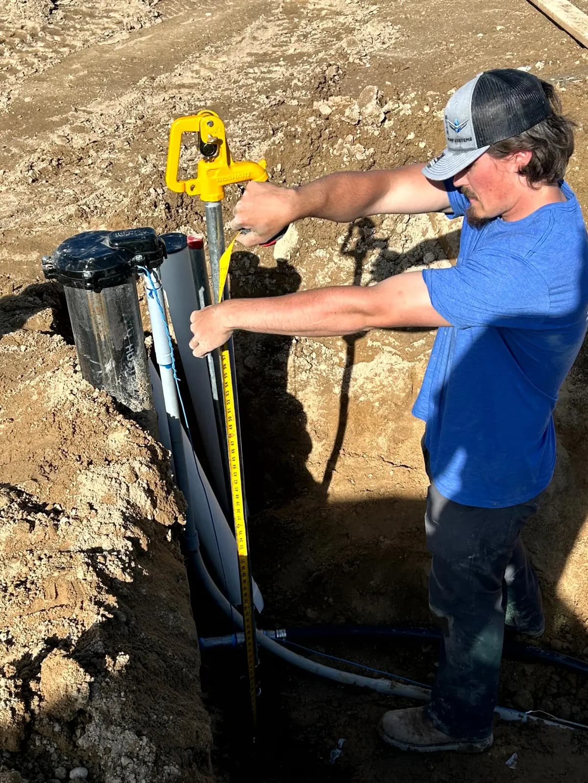 Trevor Wright, pump and water systems specialist at Elite Pump & Water Systems